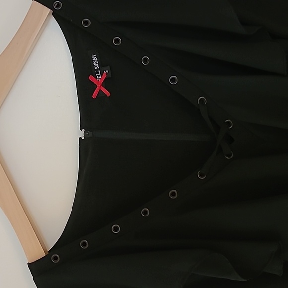 Hell Bunny Onyx Dress || Black || Small - Picture 7 of 9
